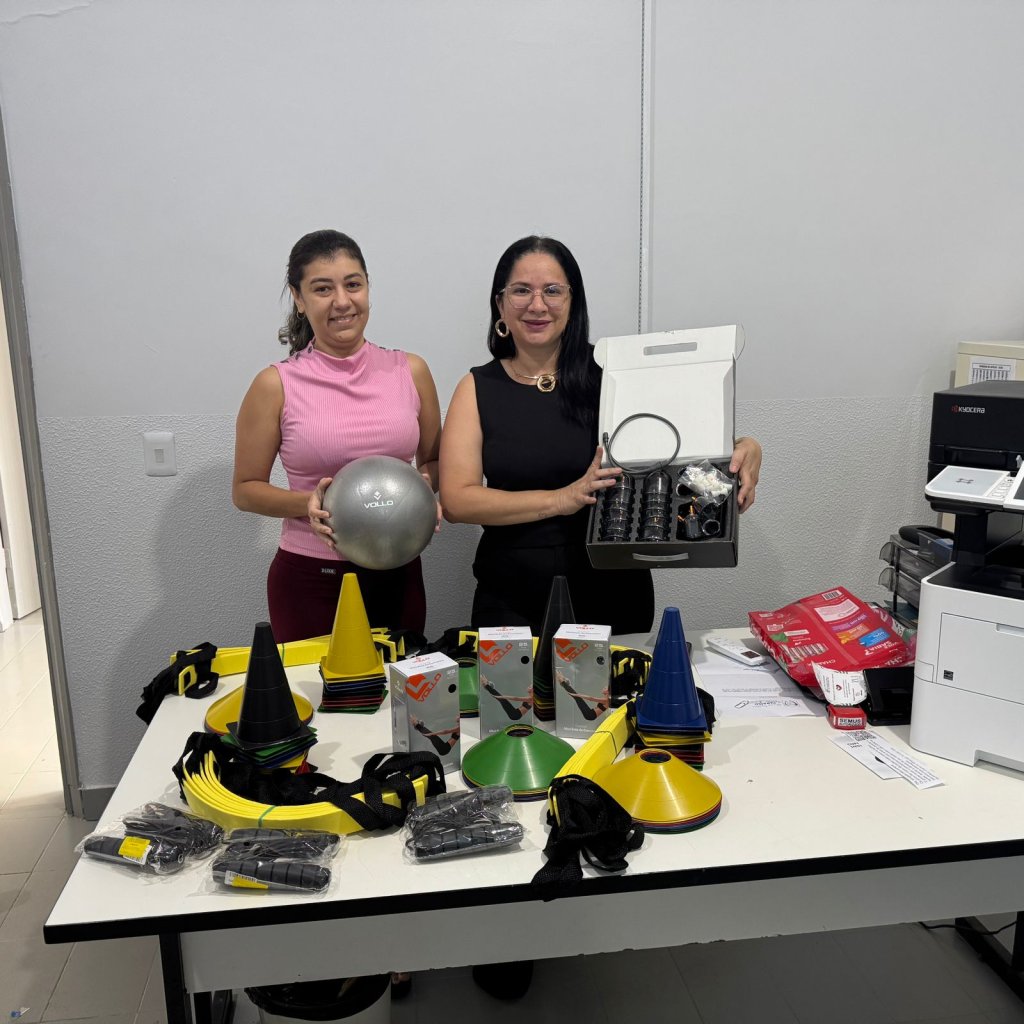 Cristalândia fortalece atendimentos com entrega de materiais para Fisioterapia e Educação Física